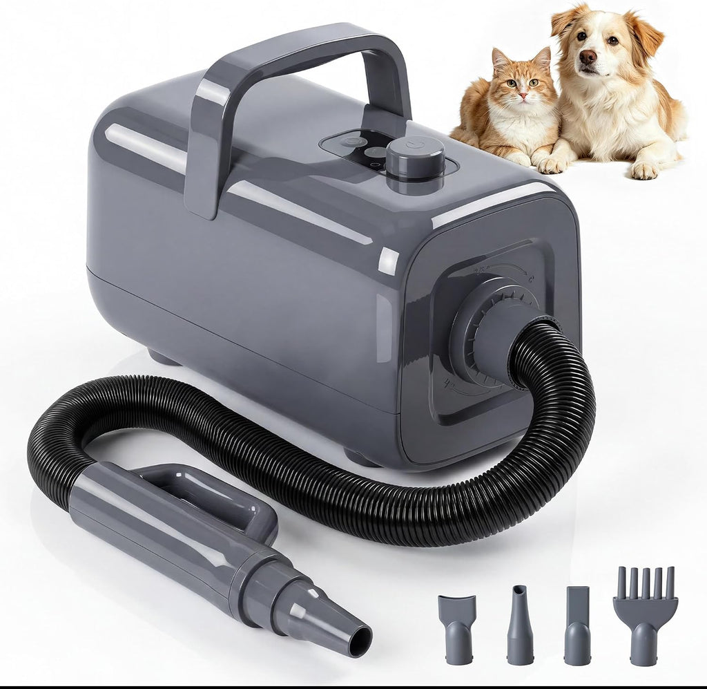 DUMOS pet grooming kit packaging showing authentic USA imported product details