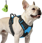 Joytale No Pull Dog Harness Medium Sized Dog, Reflective Pet Vest with Front Clip, Adjustable Soft Padded Harnesses with Easy Control Handle for Training and Walking, Black, M - Image 15