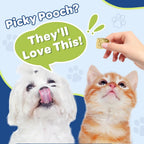 Dog skin and coat health soft chews container display