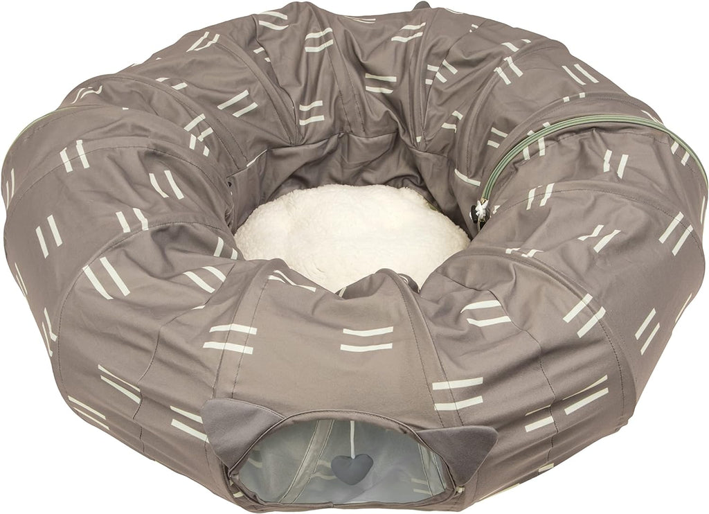 Kitty City multifunction cat tunnel toy lifestyle view