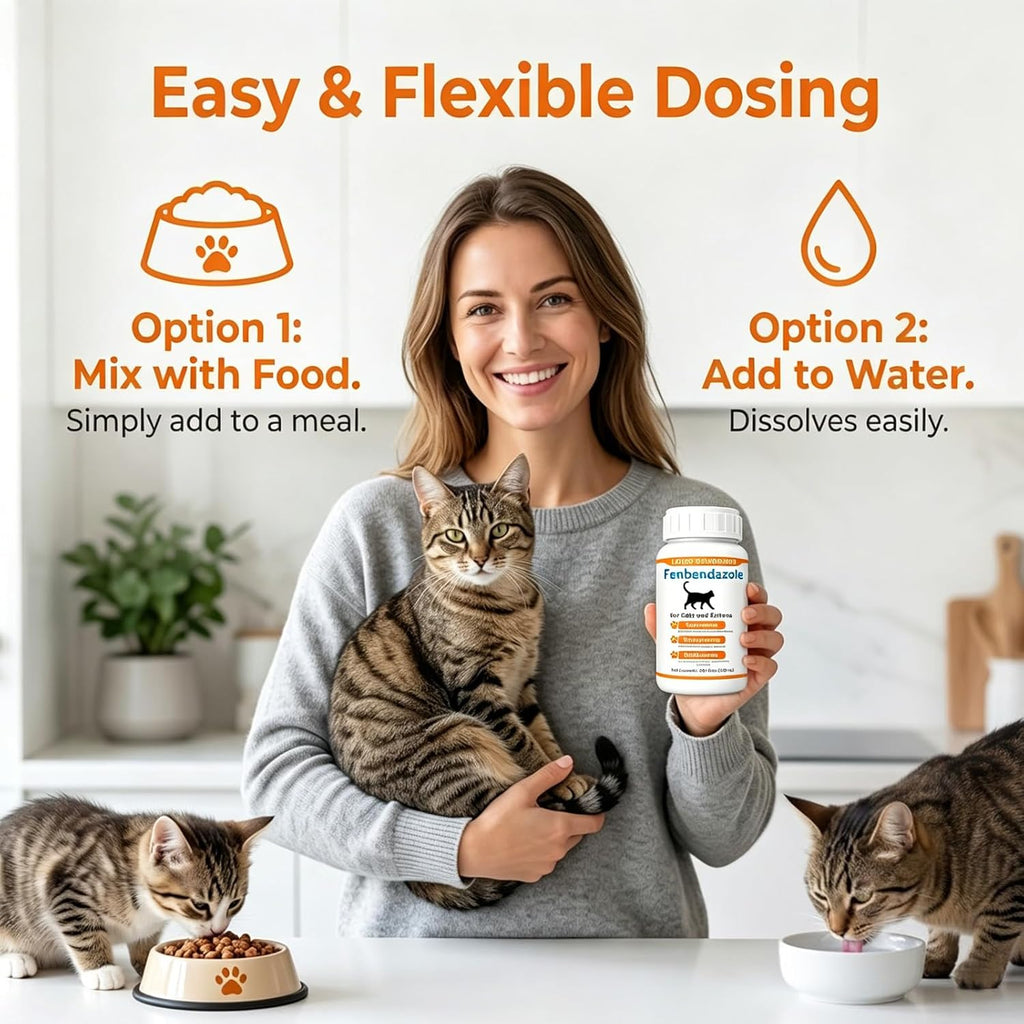 Nuzzleup gentle pet deworming liquid formula for kittens and adult cats