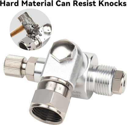 GregYoung 287030 compatible shut-off valve showing the 7/8 inch thread connection details.