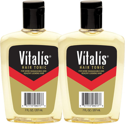 Vitalis Hair Tonic Liquid two bottle pack front view