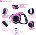 Side profile of Cupdarow expandable leash for small dogs