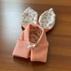 Pet grooming accessory knitted rabbit hood for dogs