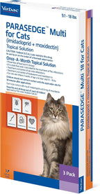 Side view of Virbac Parasedge Multi 18 cat parasite treatment