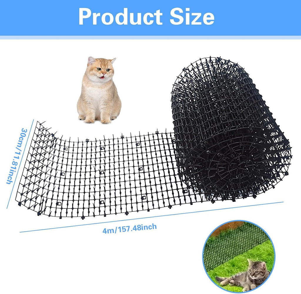 Close up of Forhome prickly strips for pet deterrent