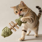 Purrident - Fix Cat Dental Health - Natural Dental Chew for Cats, Fishbone Shape Cat Teething Toy with Catnip, Durable Feline Tooth Care Tool for Indoor & Adult Cats (3PCS-B) - Image 9