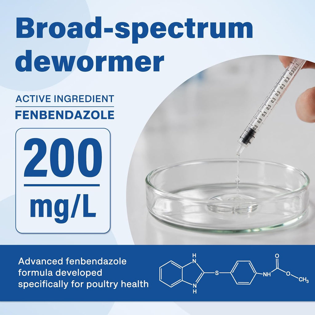 MedivexRX fenbendazole oral suspension with measuring syringe