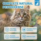 ColEaze cat supplement nutritional facts and ingredients label display