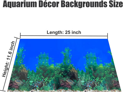 XCNO colorful coral reef aquarium background paper being trimmed to custom size