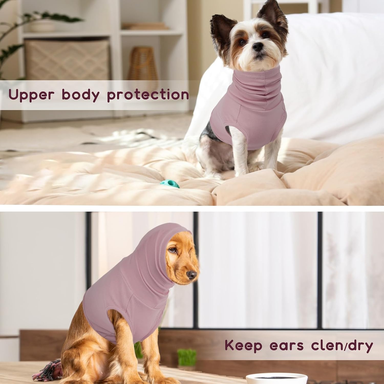 Detail of Rozkitch cotton neck protector fabric
