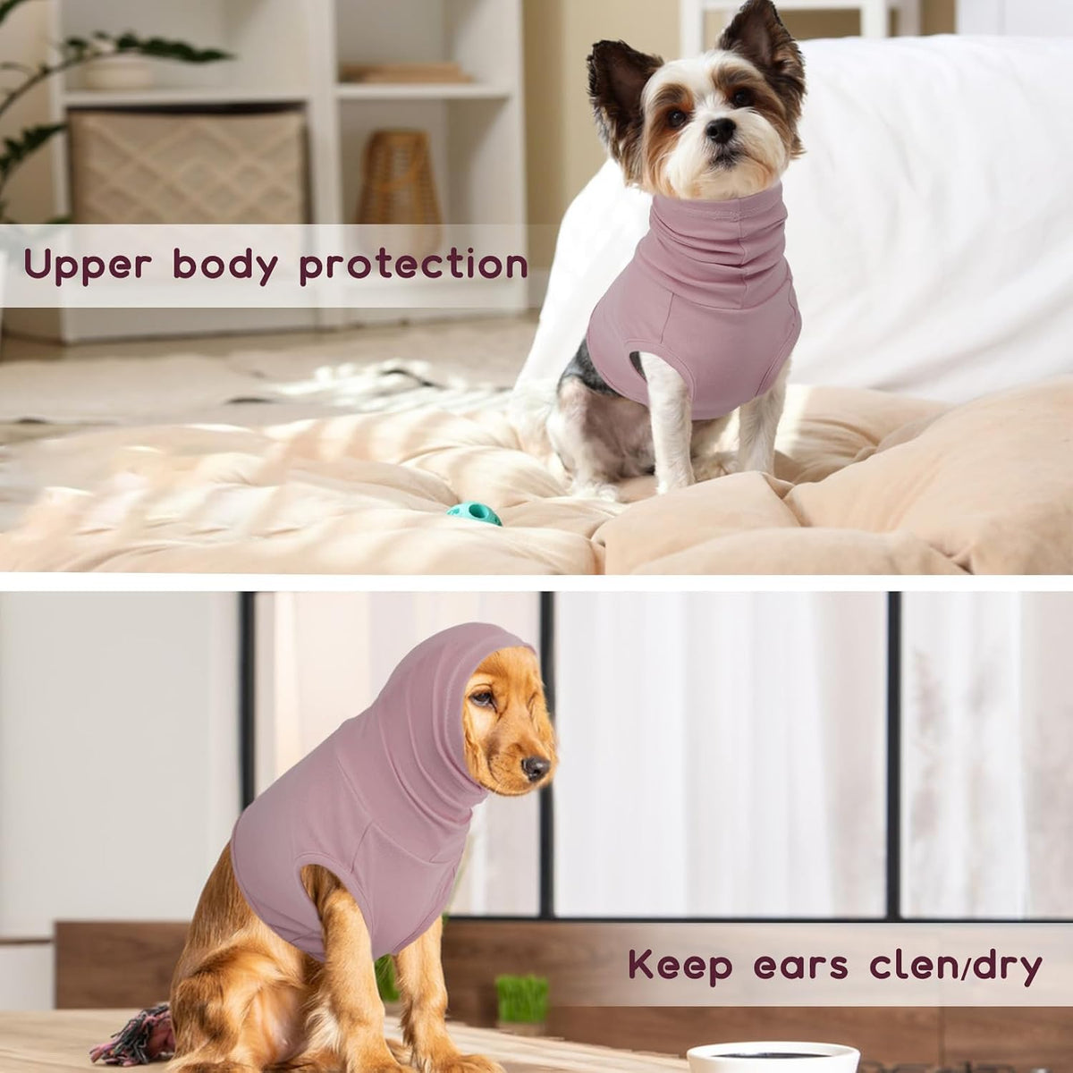 Detail of Rozkitch cotton neck protector fabric