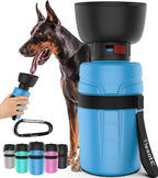 lesotc Portable Dog Travel Water Bottle, 77oz Large Travel Water Bowl for Dogs Camping Hiking Beach Hunting Essentials, Big Pet Bottles Bowl Water Dispenser for On The Go Park Car Walking Accessories - Image 15
