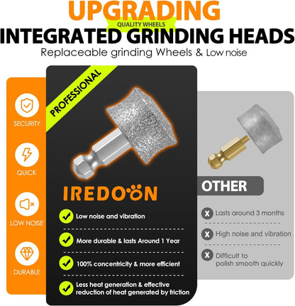 Iredoon dog nail grinder packaging and contents