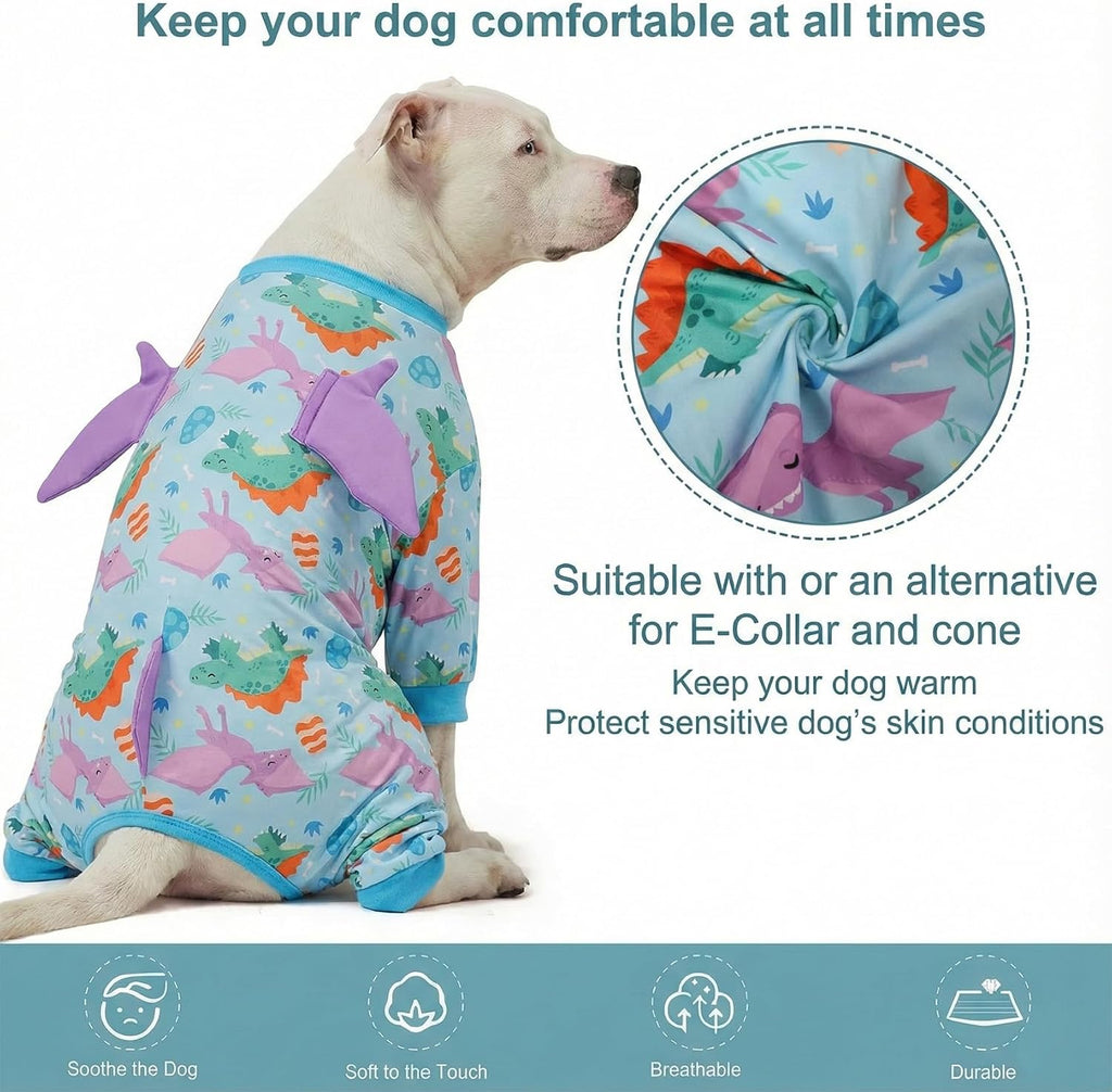 LovinPet anti lick calming recovery suit for post surgery pet protection