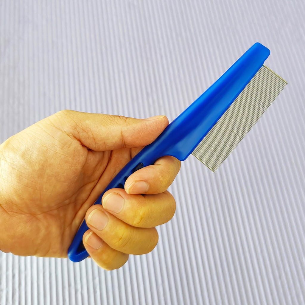LShun flea comb used for cat and dog hair grooming
