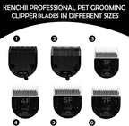 Top view of the standard pet shaving blade illustrating the precise cutting edge alignment.