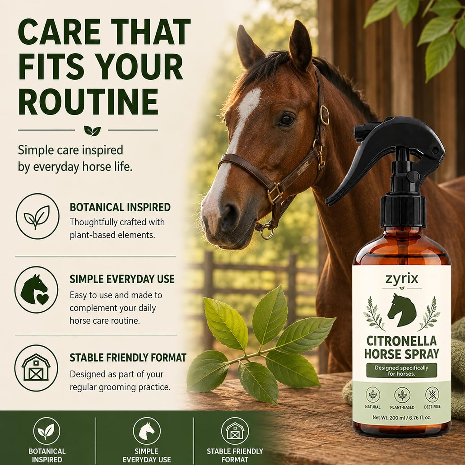 Zyrix Horse Spray, 200ml - Image 9