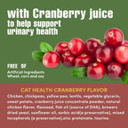 Get Naked crunchy cat treats pouch with chicken and cranberry