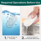 Cat Water Fountain Filter 16Pcs Fit 101oz/3L Stainless Steel Pet Fountain - Image 5
