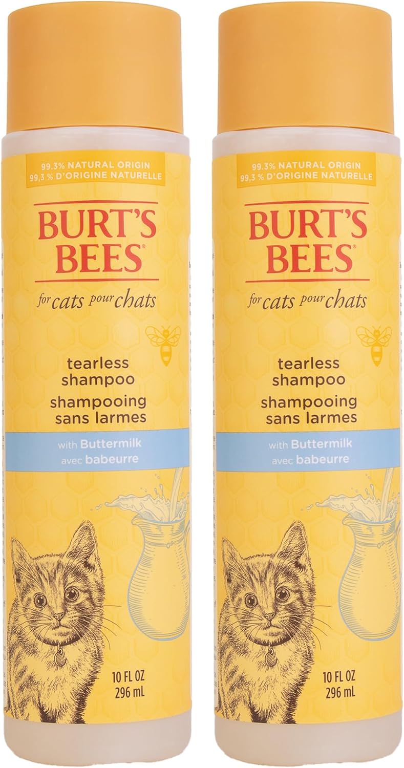 Burt's Bees for Pets Tearless Kitten Shampoo, Cat Wash, 10 Fl Oz - Image 14