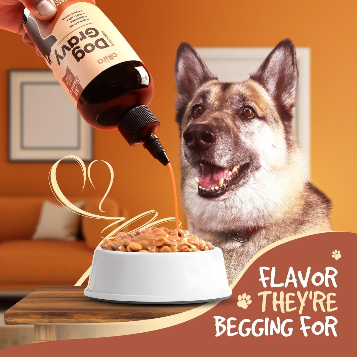 Altira liquid pet supplement showing joint support ingredients