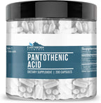 Earthborn Elements Pantothenic Acid Vitamin B5 200 Capsules front view