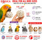 Bonka bird foot toy made of sola pith