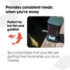 Fish Mate P7000 digital LCD timer control panel close up