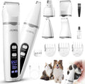 JIUWIIL dog clippers for grooming kit front view cordless pet trimmer machine