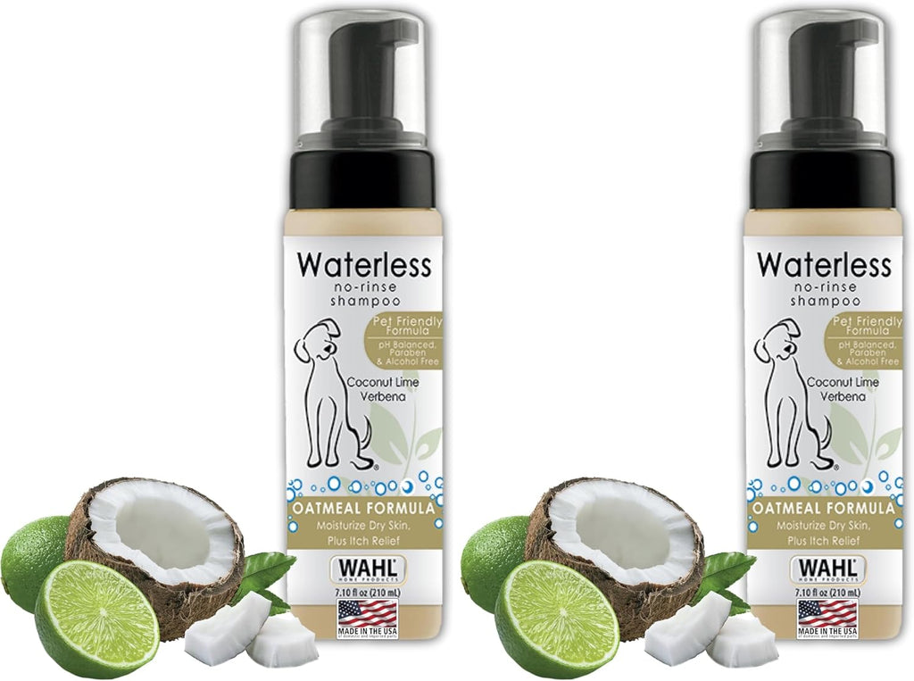 Professional grooming results using Wahl no rinse foam