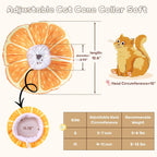 Hoopttay protective pet neck cone showing water resistant fabric