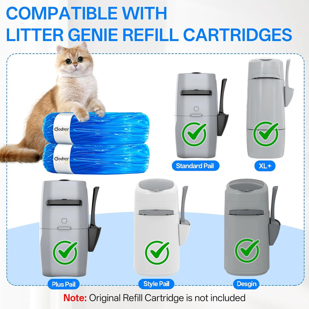 Seven layer odor control film roll being loaded into an empty cartridge