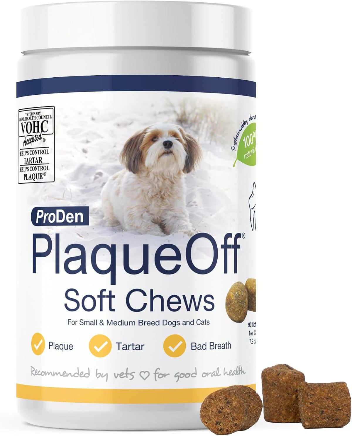 ProDen PlaqueOff Dental Soft Chews with Natural Kelp for Dogs - 45 Ct - Image 12