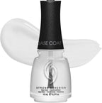 China Glaze Strong Adhesion Base Coat front view bottle containing clear nail polish primer.