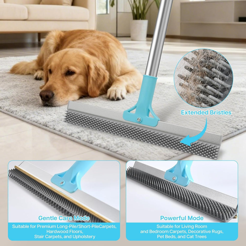 Zabare silicone brush head for furniture and upholstery