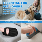 Breathable mesh back design of GRENTY pet grooming glove set
