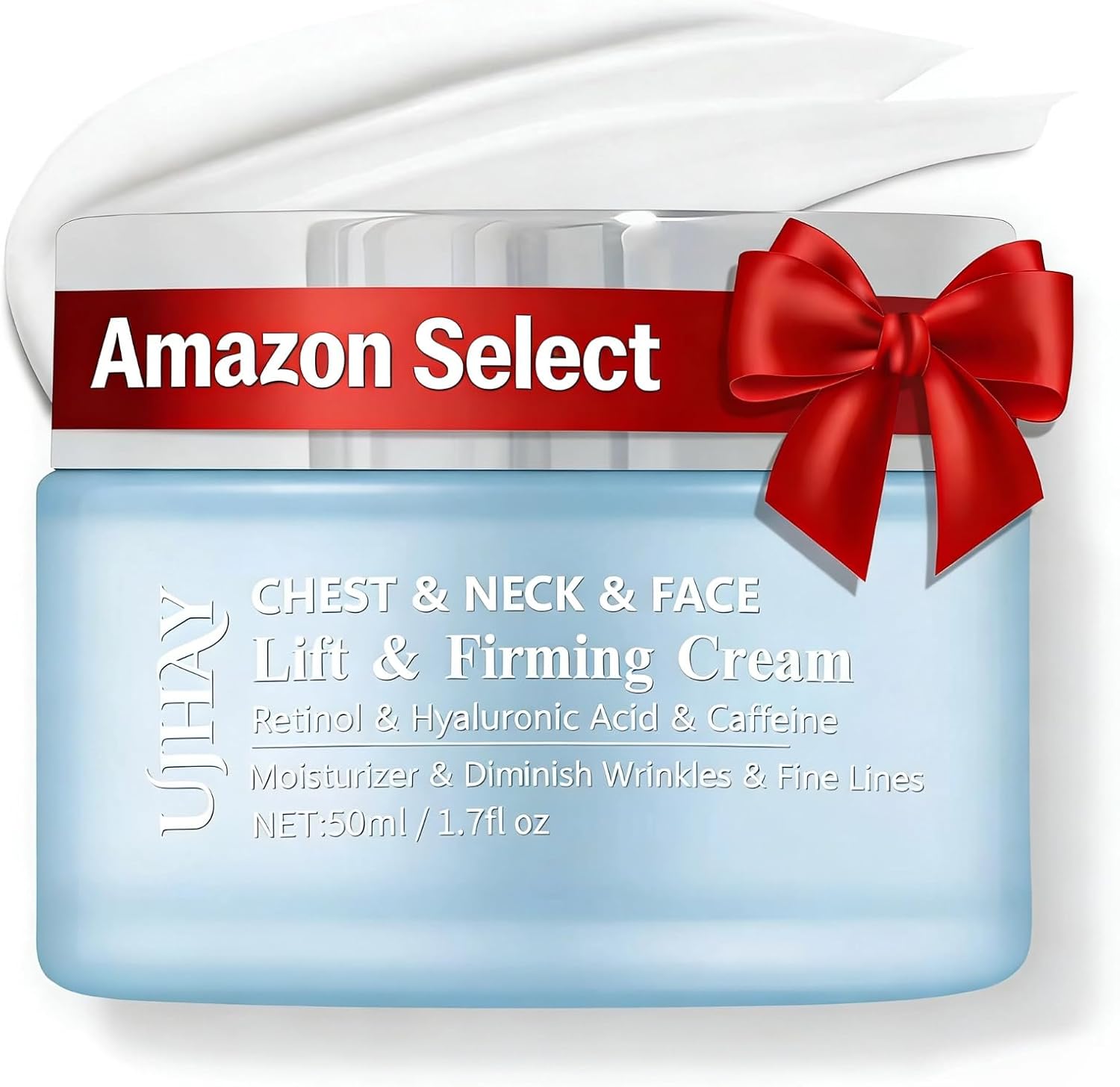 Ujhay Retinol Neck Cream front view packaging