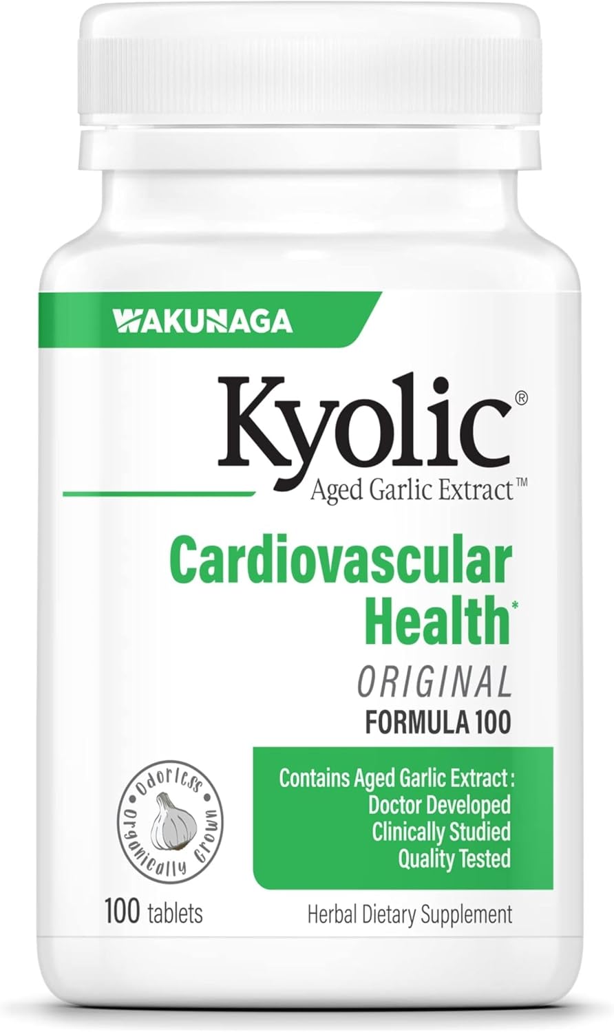 Kyolic Aged Garlic Extract Cardiovascular Health* Formula 100, 300 Capsules - Image 12