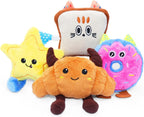 DODODOLA Dog Toys Puppy Toys Cute Squeaky Elephant Dog Toy with Crinkle Paper Stuffed Plush Animal to Keep Them Busy for Small Medium Large Dogs - Image 9