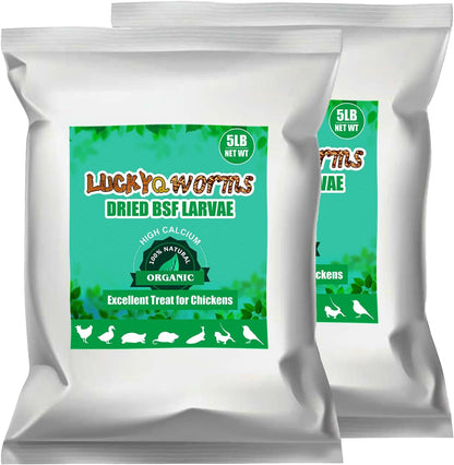 20lbs Mealworms, High-Protein Dried Mealworms for Birds, Chickens, Turtles, Fish, Hamsters and Hedgehogs, Non-GMO and Chemical Free, All Natural Animal Feed - Image 11