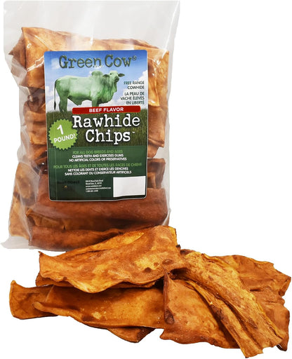 Chips 3-Pound Bag - Premium Large Dog Rawhide Chews - Ideal for Agressive Chewers Dog Rawhide Treats - Durable Rawhide Bones for Large Dogs - Image 11