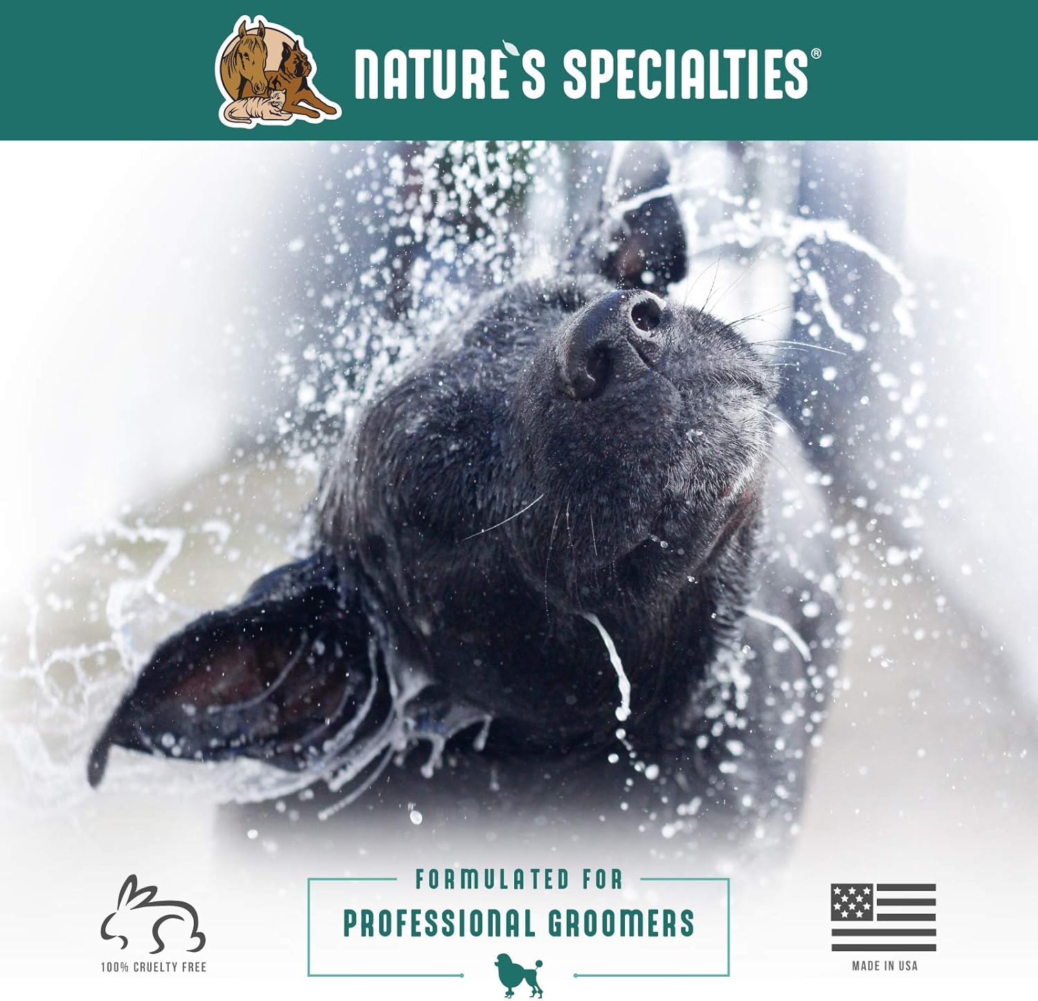Nature's Specialties Quicker Slicker professional grooming mist for coat shine and moisture