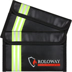 ROLOWAY compact non itchy fiberglass document holder close up material view.