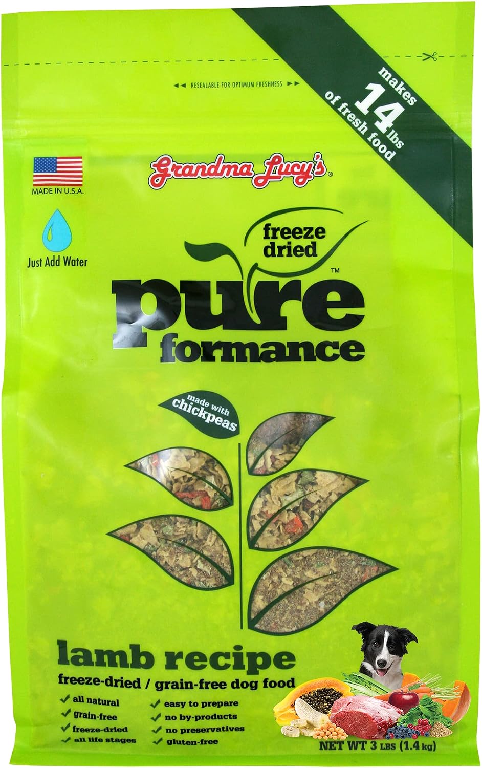 GRANDMA LUCY'S 844212 Pureformance Grain Free Chicken Food for Dogs, 10-Pound - Image 13