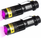 DARKBEAM UV 395nm Flashlight Ultraviolet led Light Blacklight Wood's lamp Portable 400nm Mini Detector for Dog/Cat Urine Pet Stains, Anti-counterfeiting Identification, Resin Curing, AA - Image 13