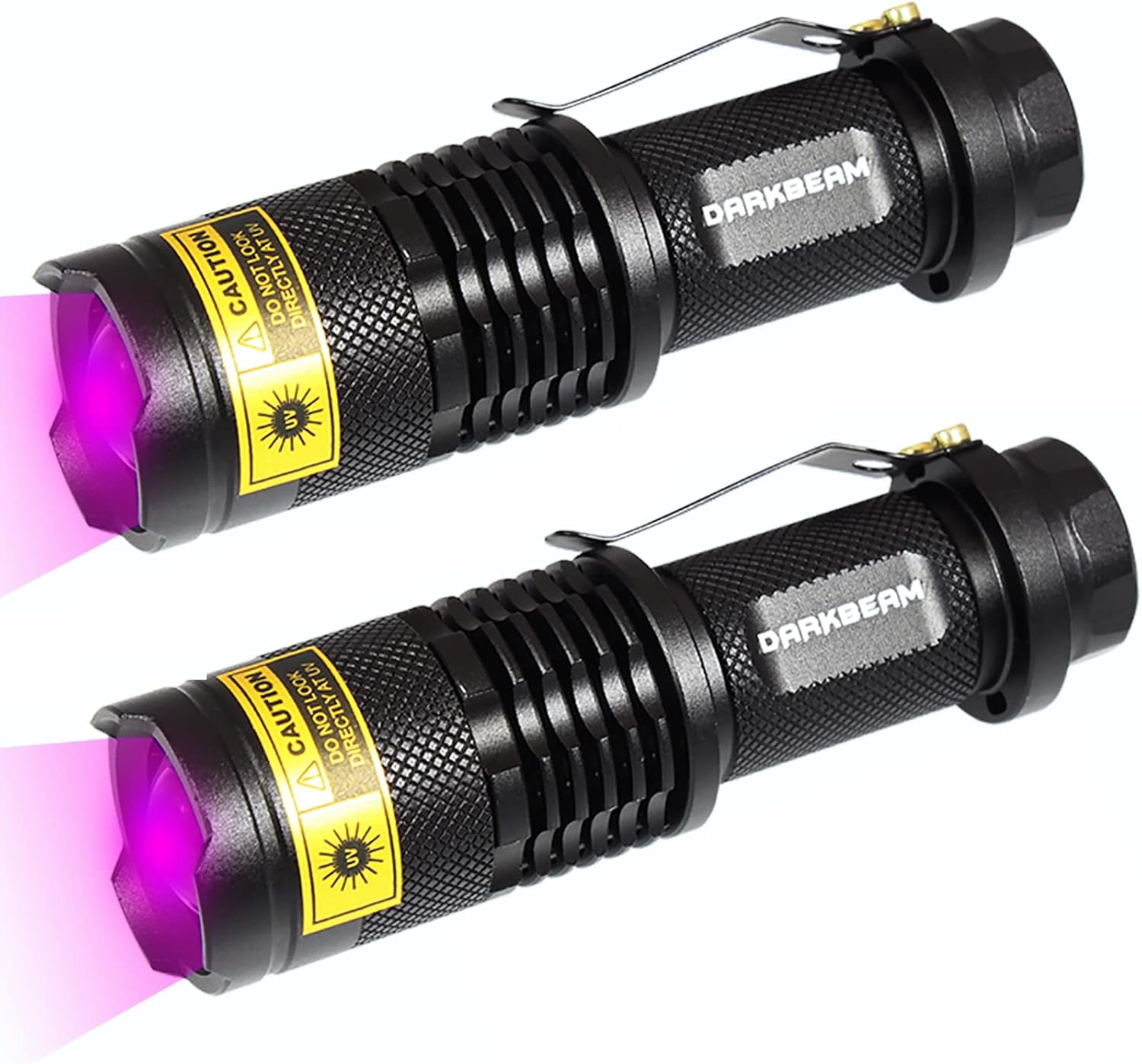 DARKBEAM UV 395nm Flashlight Ultraviolet led Light Blacklight Wood's lamp Portable 400nm Mini Detector for Dog/Cat Urine Pet Stains, Anti-counterfeiting Identification, Resin Curing, AA - Image 13