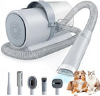 DUMOS Pet Grooming Vacuum Kit, 3 Adjustable Suction Modes, 5 Professional Grooming Tools with Low Noise Dog, 10000PA Cat Hair Clippers for Home Cleaning, 2.5L, Ivory - Image 12