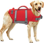 EMUST Dog Life Jacket, XL, NewOrange, Waterproof, Breathable, Adjustable with Rescue Handle, for Swimming Pool Beach Boating - Image 9